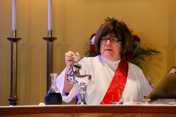 Welcoming Deacon Maureen