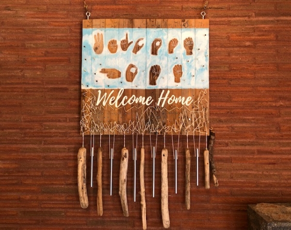 Welcome Home Art Description
