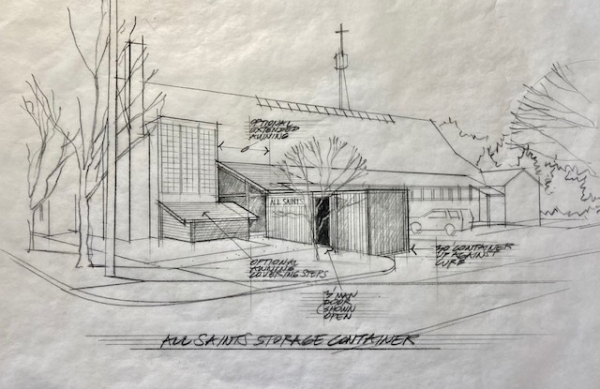 Fundraising for the Woodstock Pantry Container