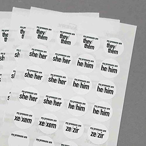 ​Pronoun Stickers