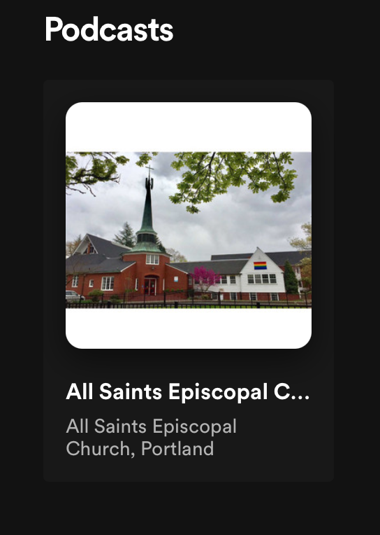 Introducing the New All Saints Podcast