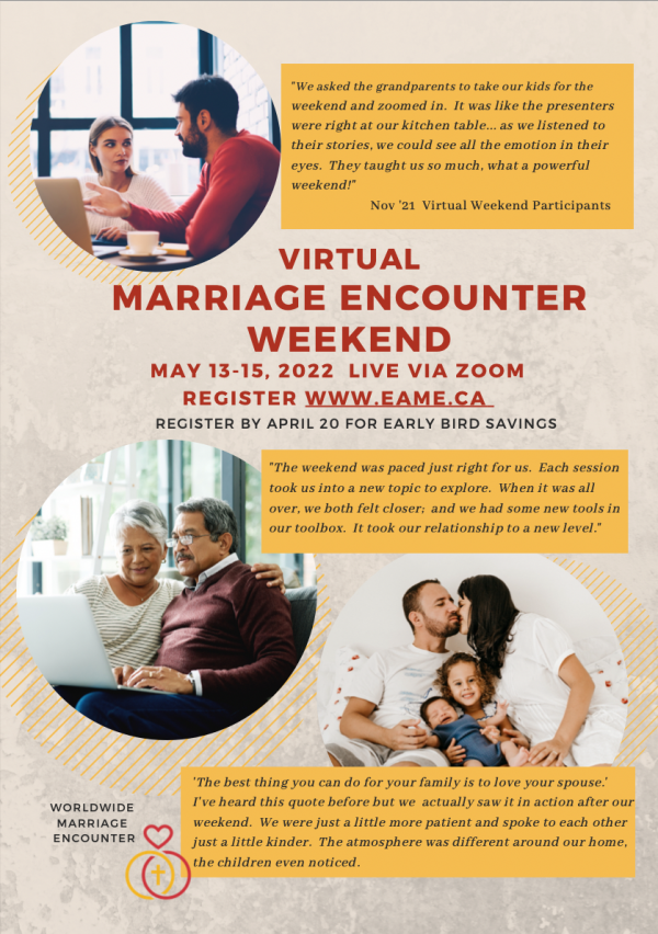 Marriage Encounter Weekend