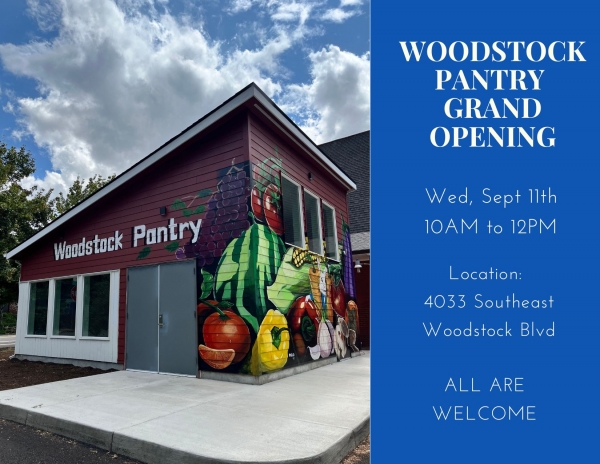 Woodstock Pantry Grand Opening
